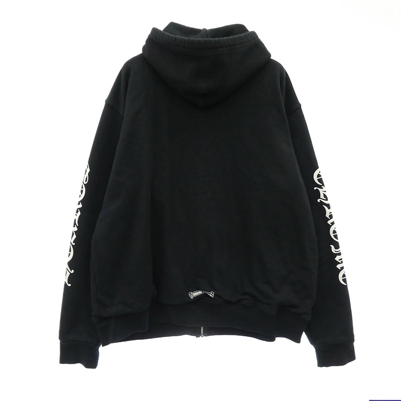 クロムハーツ（原本無） THRML HD ZIP 裏地サーマル 袖ロゴ ダガージップアップ フーディー パーカー 買取実績 画像