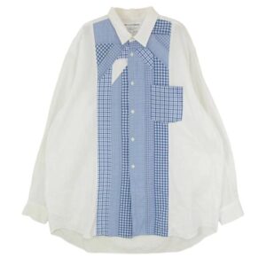 コムデギャルソン CDG SHIRT パッチワーク チェック 長袖 シャツ 買取実績