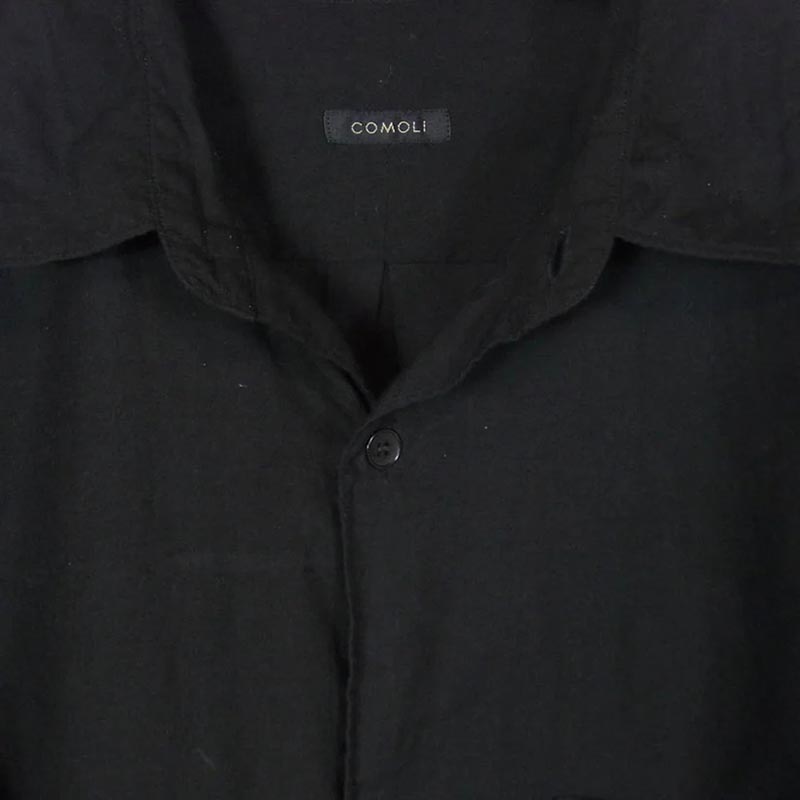 コモリ 24AW A03-02006 KHADI カディー コットン Wレイヤー コモリシャツ 長袖シャツ 買取実績 画像