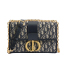 30 Montaigne Chain Bag モンテーニュ チェーン バッグ Blue Dior Oblique Jacquard 画像