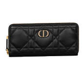 ディオール 財布  Miss Caro Voyageur Slim Wallet with Crystals ミス カロ ヴォヤジャー スリムウォレット ウィズ クリスタル 画像