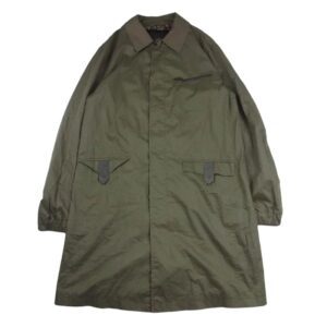 エトロ 111-13108-1050 レザー 切替 裏地シルク混 ステンカラーコート 買取実績