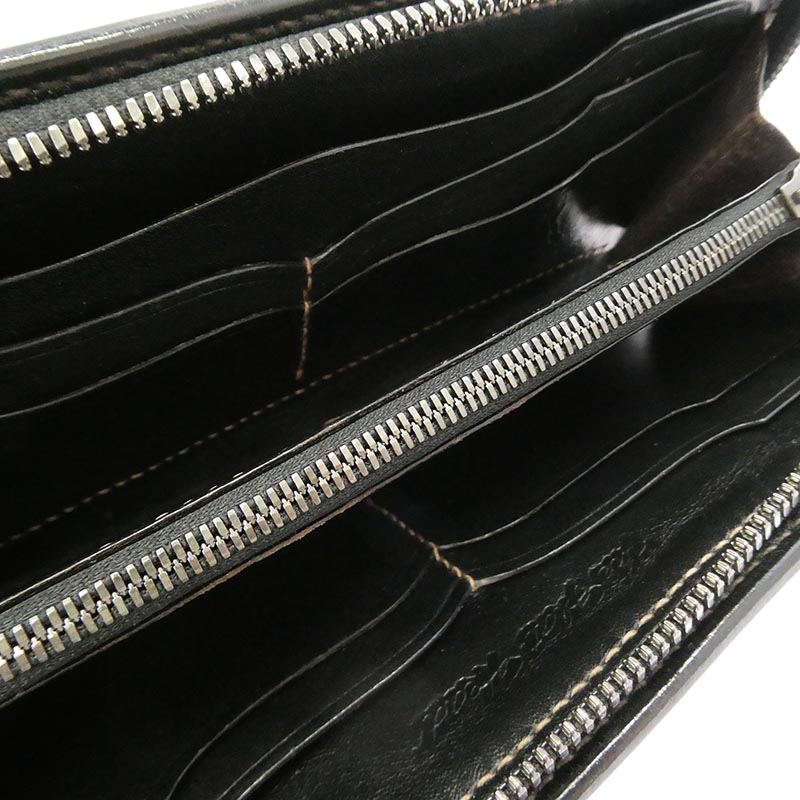 フラットヘッド FN-WLZ4-7Z5 Full Zip Wallet ディアスキン キルティング ラウンドジップ ウォレット 買取実績 画像