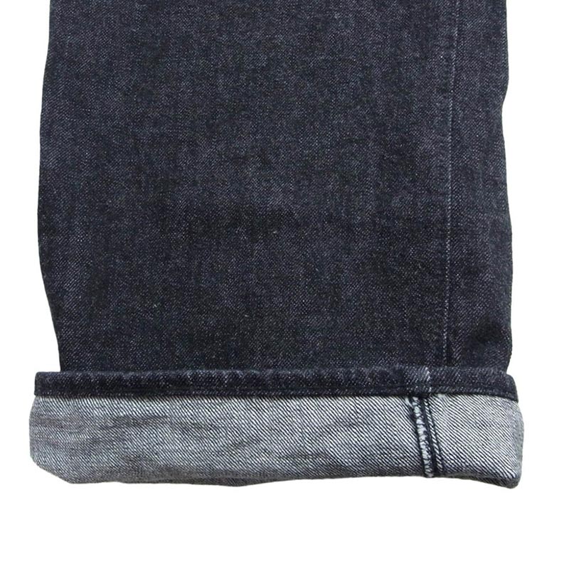 フルカウント 1101BK Srtaight Black Selvedge Denim ストレート セルビッチ デニム パンツ 買取実績 画像