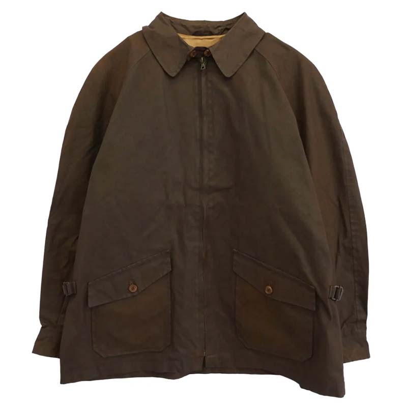 グレンフェル 90s Kent オイルド ワックス コットン ジャケット ブラウン系 40 買取実績