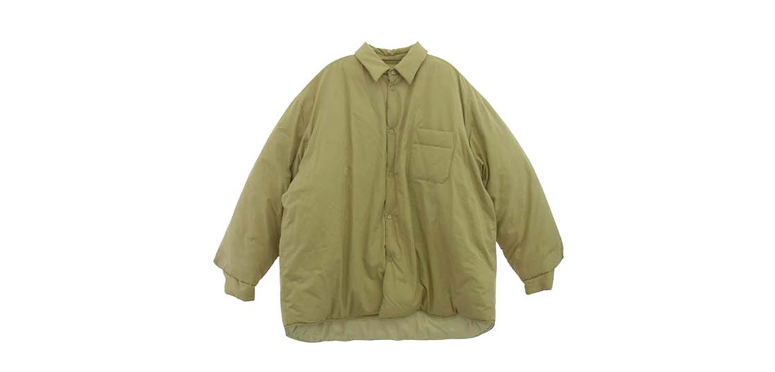 ヘドメイナー 20AW puffy shirt ライトブラウン系 買取実績