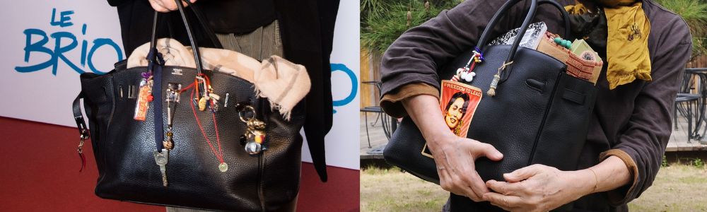 バーキン・ケリーの誕生秘話と歴史的背景 バーキン誕生の逸話——飛行機での偶然の出会い 画像