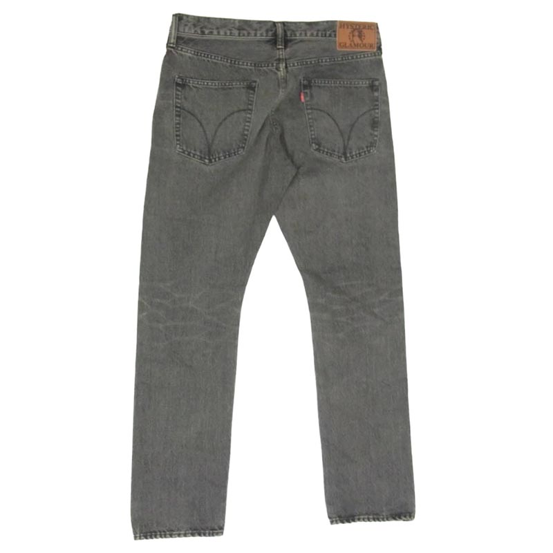 ヒステリックグラマー 25AW 02253AP51 SP加工 スリムストレート スタッズ デニムパンツ 買取実績 画像