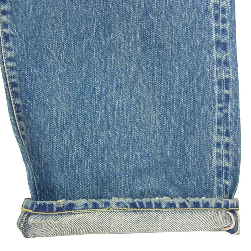 ヒステリックグラマー 26SS 02261AP14 SP加工 60S XX スタッズ ストレートデニムパンツ 買取実績 画像