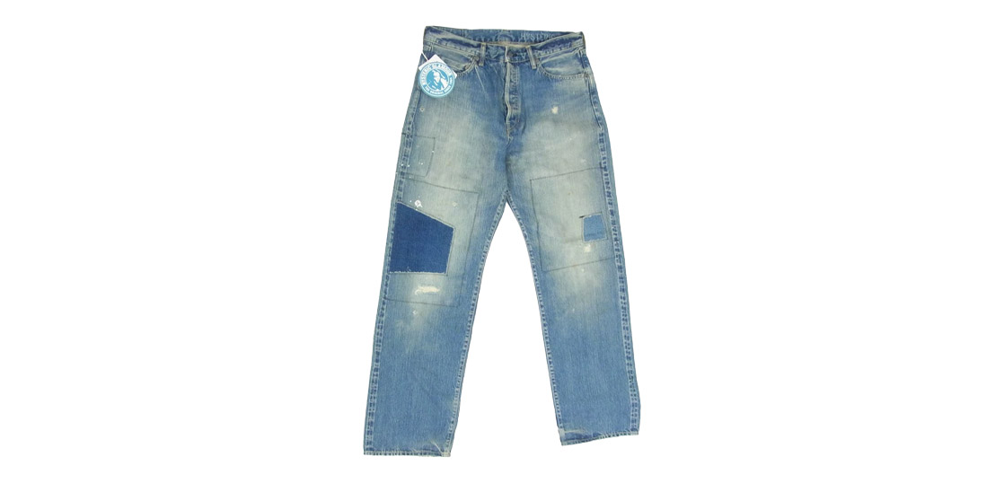 ヒステリックグラマー 26SS 02261AP14 SP加工 60S XX スタッズ ストレートデニムパンツ 買取実績
