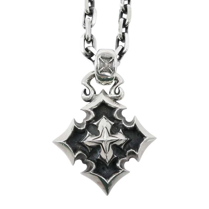 ラウドスタイルデザイン LGN-102 LSD GET IN THE RING LOUDEST Necklace シルバー系 買取実績 画像