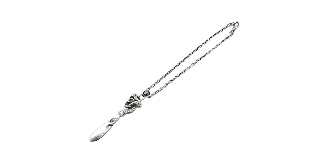 ラウドスタイルデザイン LGN-108 LSD GET IN THE RING LOUD SLASHER SILVER NECKLACE シルバー系 買取実績