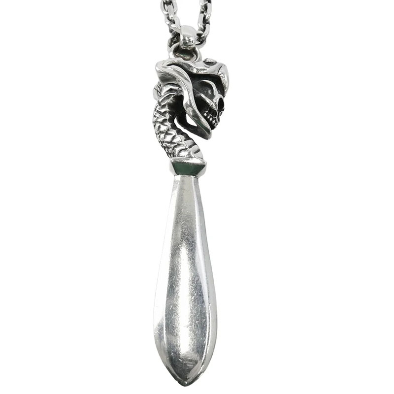 ラウドスタイルデザイン LGN-108 LSD GET IN THE RING LOUD SLASHER SILVER NECKLACE シルバー系 買取実績 画像