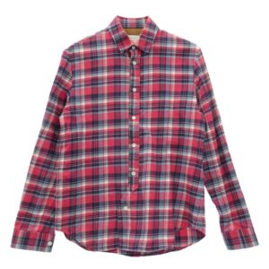メゾンマルジェラ 16SS S50DL0270 フランネル チェック シャツ レザー エルボーパッチ 10ライン 四つタグ 買取実績