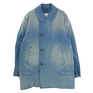 メゾンマルジェラ 17SS S30AM0365 四つタグ 10ライン ウォッシュ加工 ステンカラーコート 買取実績