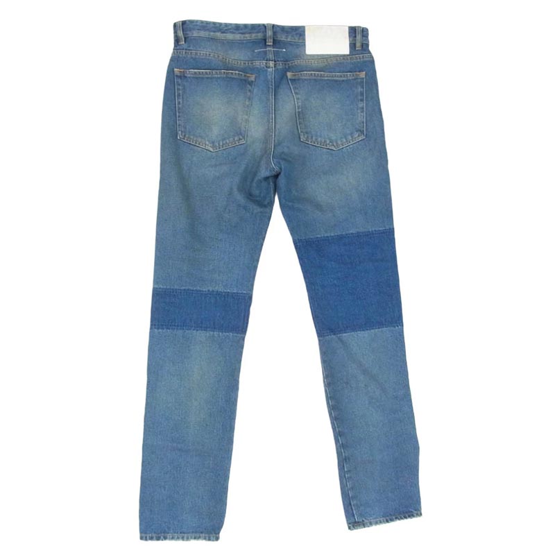 メゾンマルジェラ 23SS S52LA0188 MM6 Regular Fit 5 Pocket Jean ５ポケット デニム パンツ 切り替え 買取実績 画像