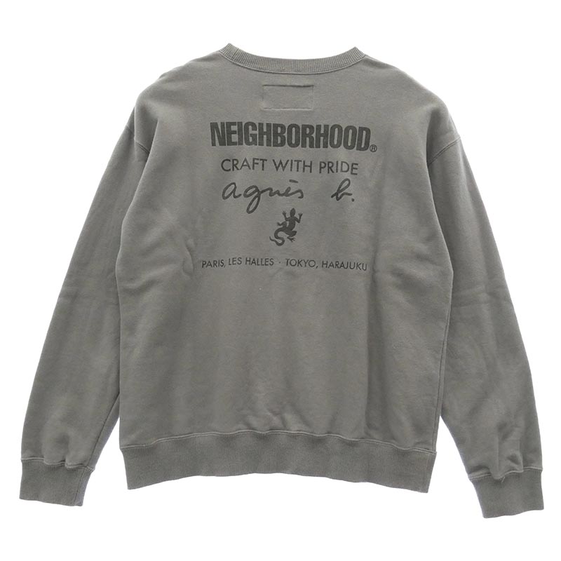 ネイバーフッド 25AW agnes b. アニエスベー EDK2SFK2 SWEAT SHIRT LS クルーネック ロゴプリント スウェットシャツ トレーナー 買取実績 画像