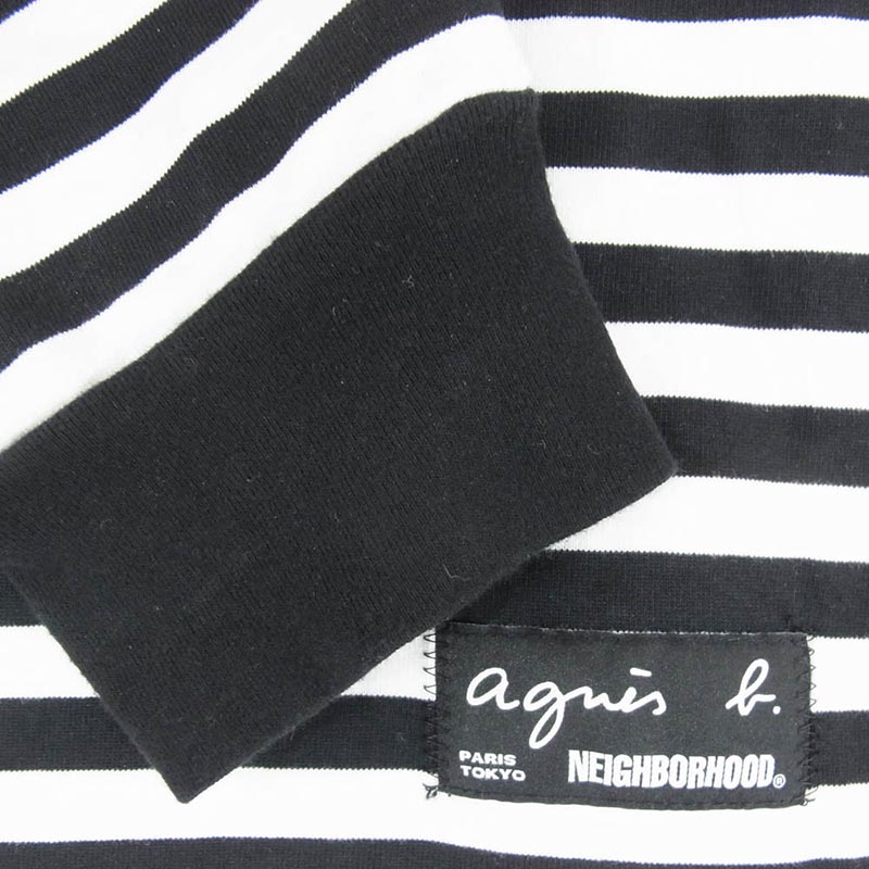 ネイバーフッド 25AW EDK3JF02 agnes b. アニエスベー BODER CREWNECK LS ボーダー クルーネック 長袖 Tシャツ カットソー 買取実績 画像