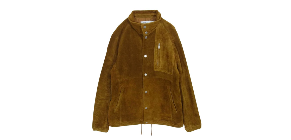 ノンネイティブ 17SS NN-J3118 COACH JACKET COW SUEDE 買取実績