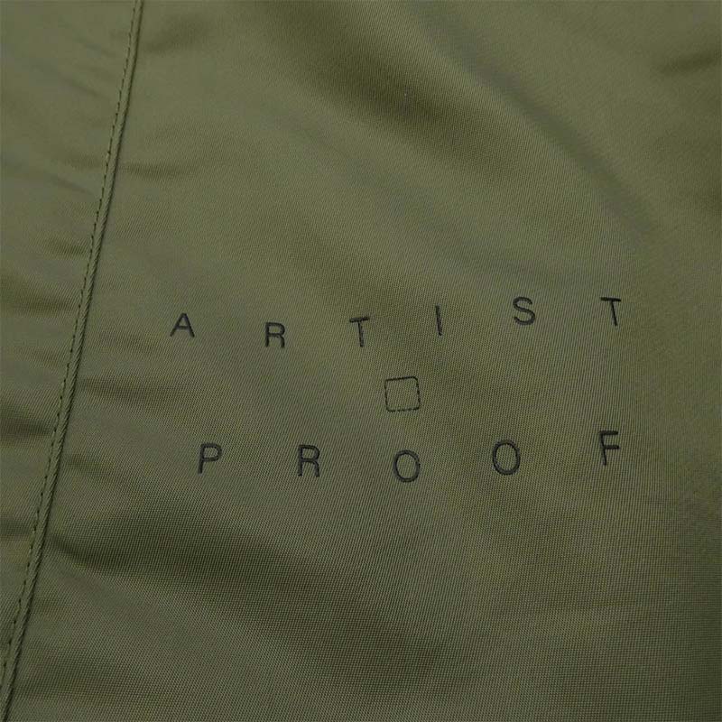 nonnative ノンネイティブ × ARTIST PROOF アーティストプルーフ × FRAGMENT DESIGN フラグメント NN-JU4753 TROOPER PUFF BLOUSON NYLON TWILL WITH WINDSTOPPER カーキ系 L 買取実績 画像