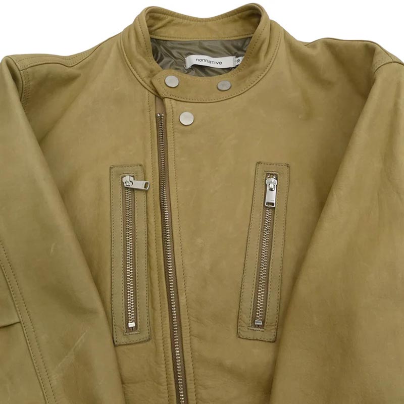 ノンネイティブ MN-J3610 RIDER BLOUSON COW LEATHER カウレザー ライダース ジャケット 買取実績 画像
