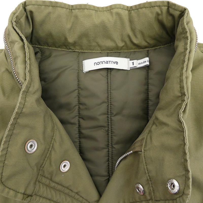 ノンネイティブ NN-JU2601 TROOPER PUFF COAT C/N OXFORD トルーパー 中綿 ミリタリー コート 買取実績 画像