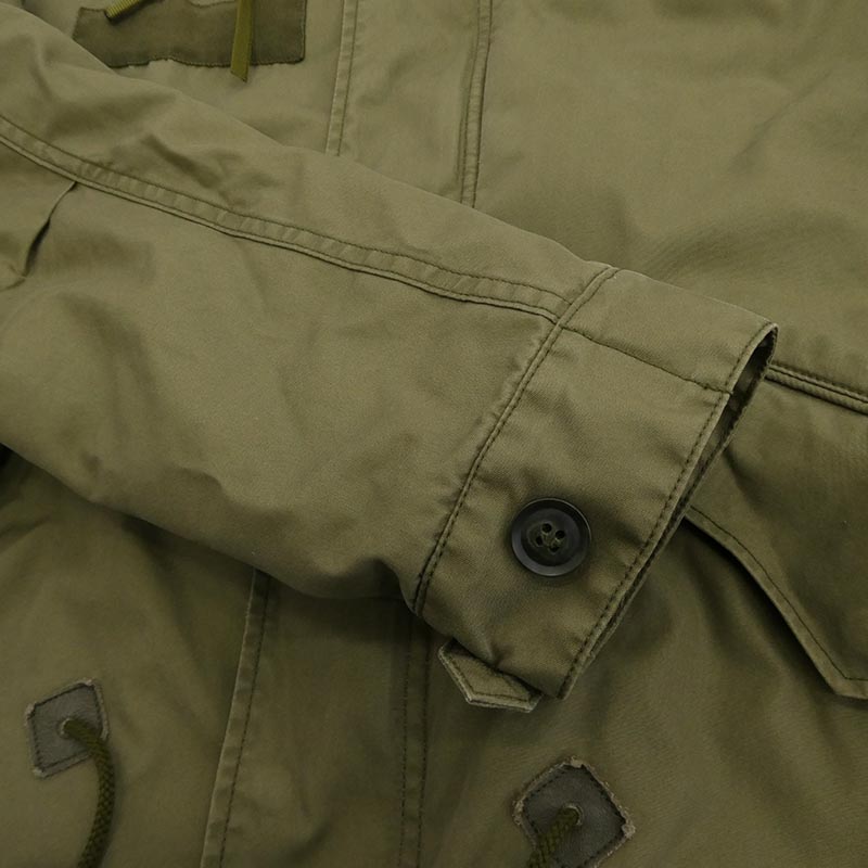ノンネイティブ NN-JU2601 TROOPER PUFF COAT C/N OXFORD トルーパー 中綿 ミリタリー コート 買取実績 画像