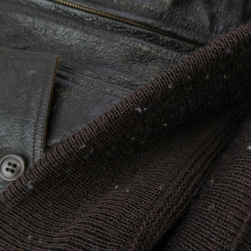 レインボーカントリー G-1 FLIGHT JACKET ゴートスキン レザー フライトジャケット 買取実績 画像