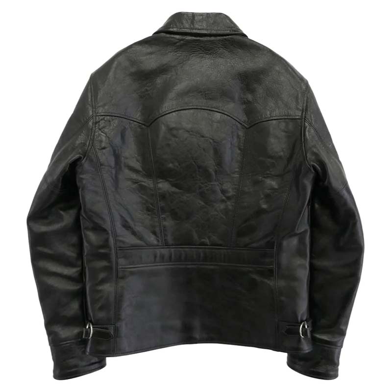 レインボーカントリー ヘラクレス 馬革 ホース ハイド スポーツ ジャケット ブラック系 買取実績 画像