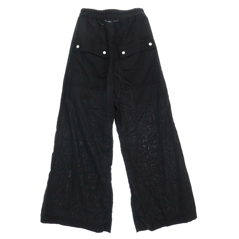 リックオウエンス 26SS RU01F2366-WG WIDE BELA PANTS ドローストリング ワイド ベラ パンツ 買取実績 画像