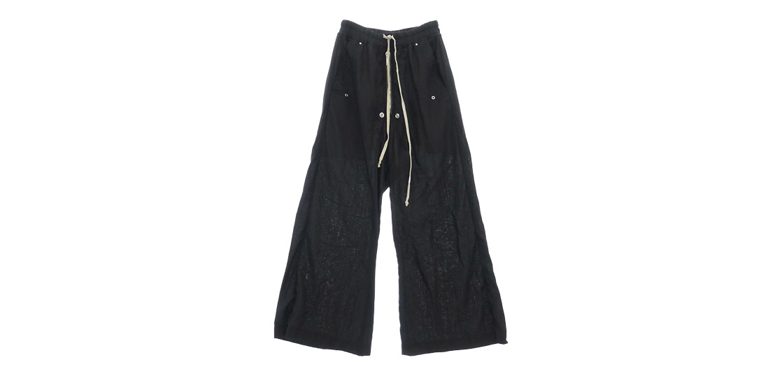 リックオウエンス 26SS RU01F2366-WG WIDE BELA PANTS 買取実績