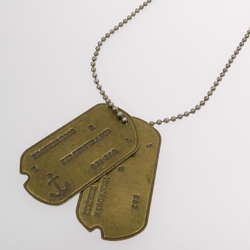 RRL WW2 MODIFIED DOG TAG BRASS 買取実績