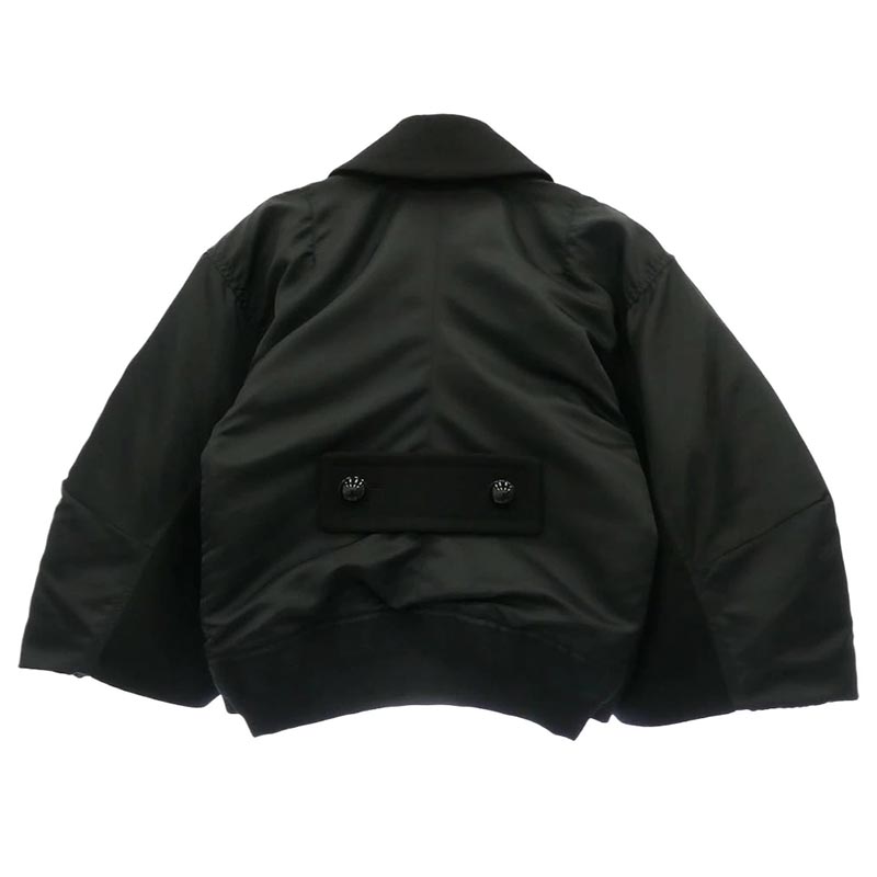 サカイ 24AW 24-07330 Wool Melton x Nylon Twill Jacket ウール メルトン ナイロン ツイル ジャケット 買取実績 画像