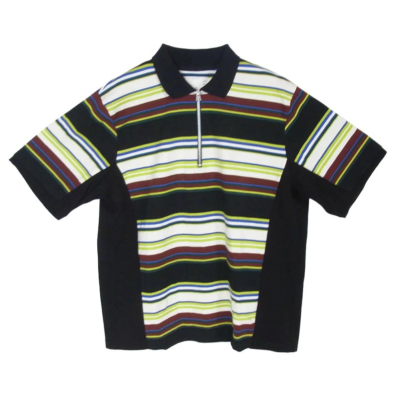 サカイ 26SS 26-04021M Stripe Cotton Jersey Polo Shirt 買取実績