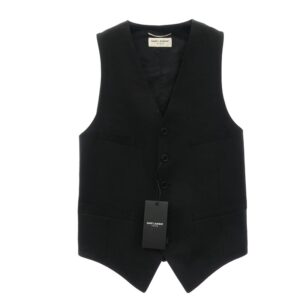 サンローラン 15SS 370568 Y639H by Hedi Slimane エディ期 ウールギャバジン ベスト ジレ 買取実績
