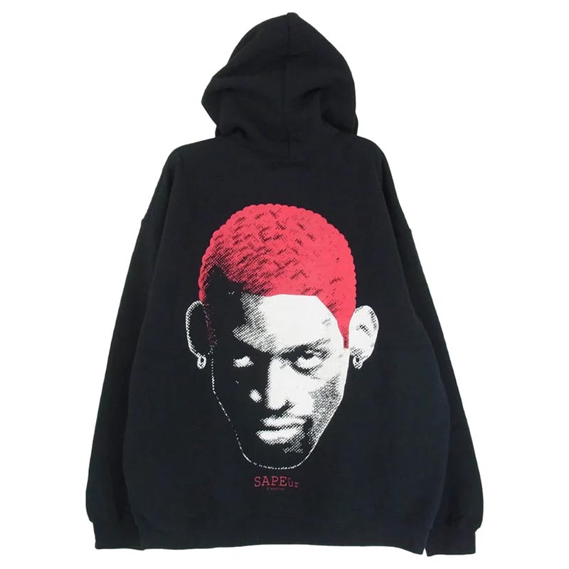 【限定コラボ】サプール× ASSC ロッドマン バックプリント パーカー 美品 サプール デニスロッドマン プリント プルオーバーパーカー 買取実績