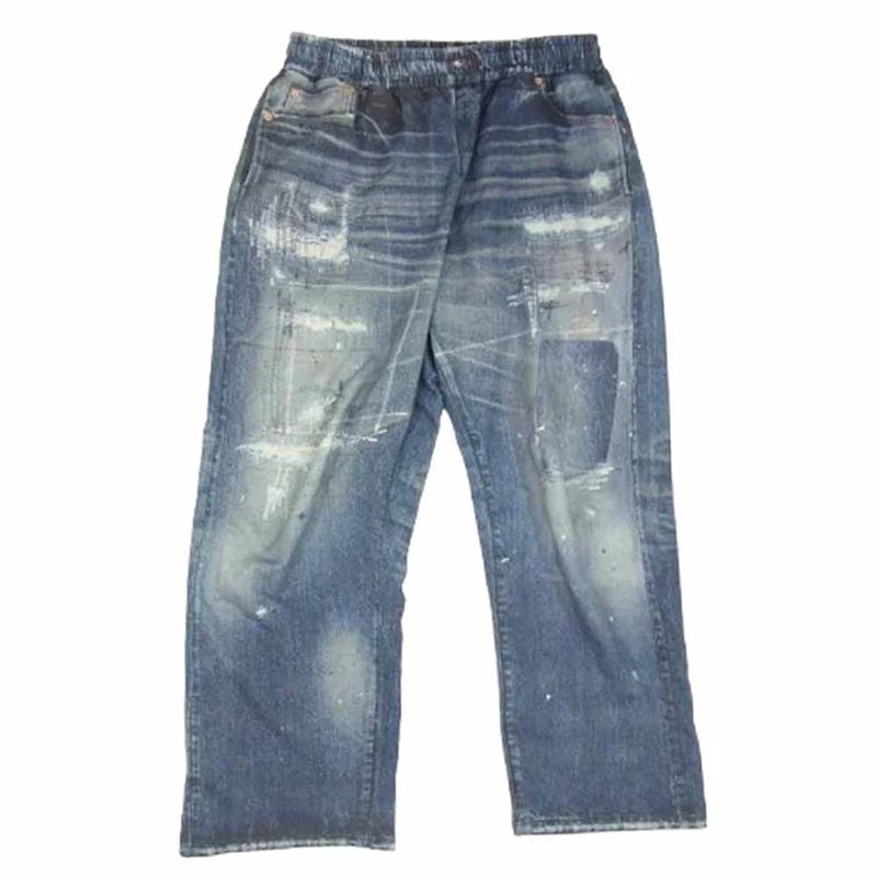 サプール SWEAT PANTS Lot.5550xx転写 デニム スウェット イージー パンツ 買取実績