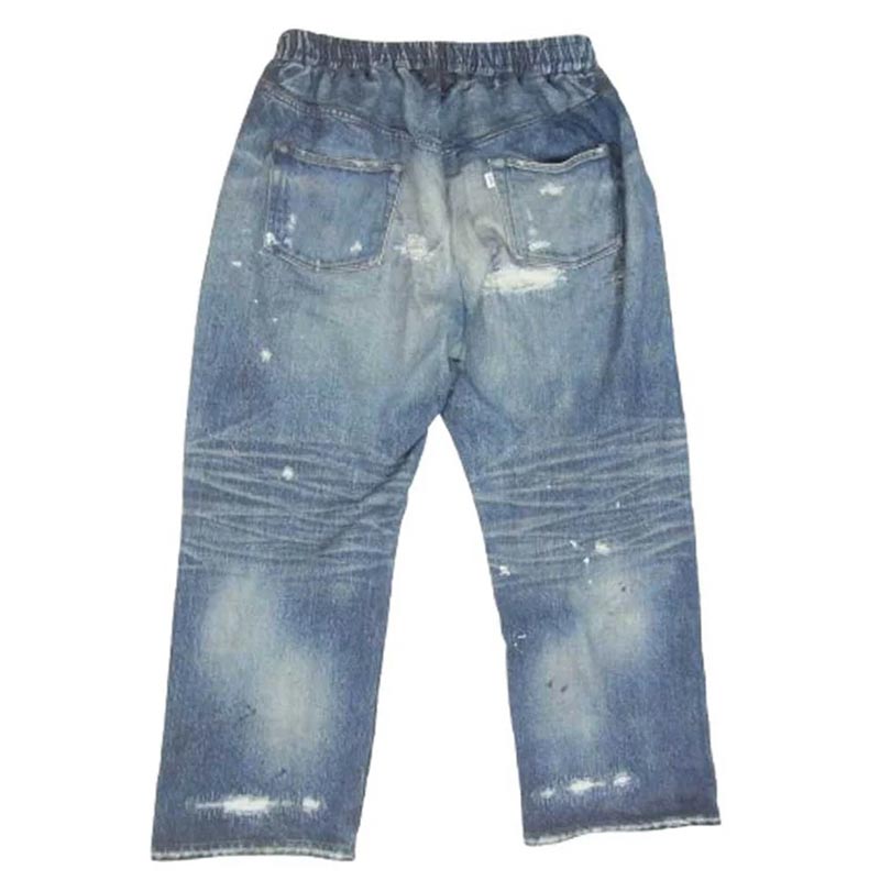 サプール SWEAT PANTS Lot.5550xx転写 デニム スウェット イージー パンツ 買取実績 画像