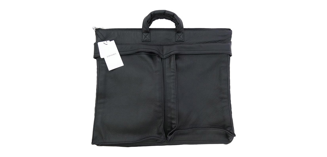 ソフネット 26SS SPNT-260080 LEATHER HELMET BAG 買取実績