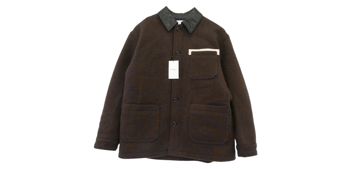 ソフネット SPNT-252006 LEATHER COLLAR COVERALL / Kvadrat Sisu 買取実績