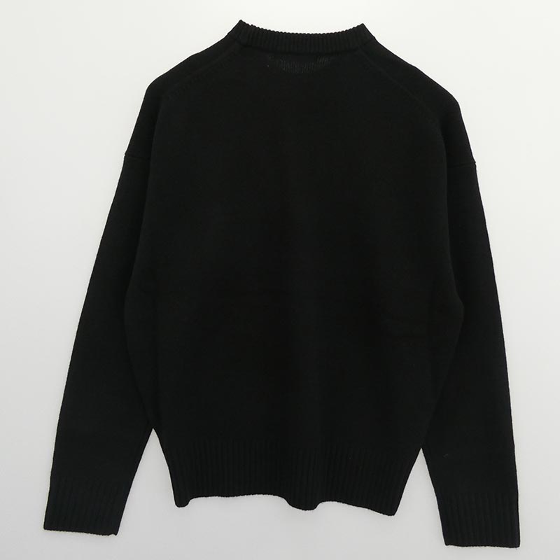ソフネット SPNT-252078 LOGO PATCH KNIT ロゴ パッチ クルーネック カシミア ニット 買取実績 画像