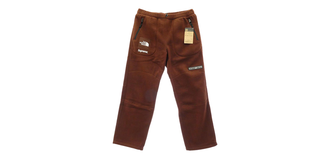シュプリーム 22AW NB52209I × The North Face ザノースフェイス Steep Tech Fleece Pant 買取実績