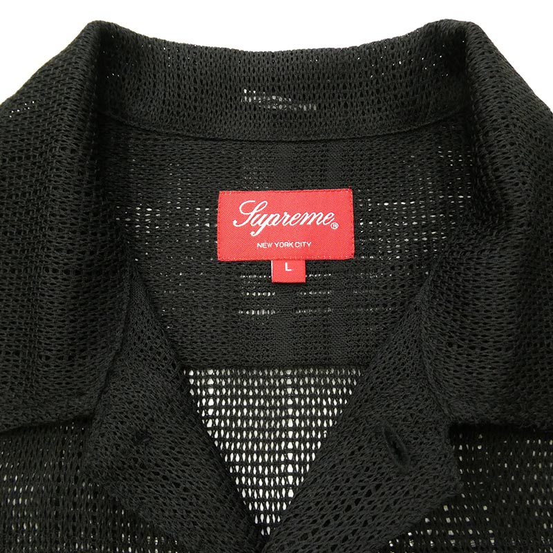 シュプリーム 23SS Mesh Stripe S/S Shirt メッシュ ストライプ 半袖 シャツ 買取実績 画像