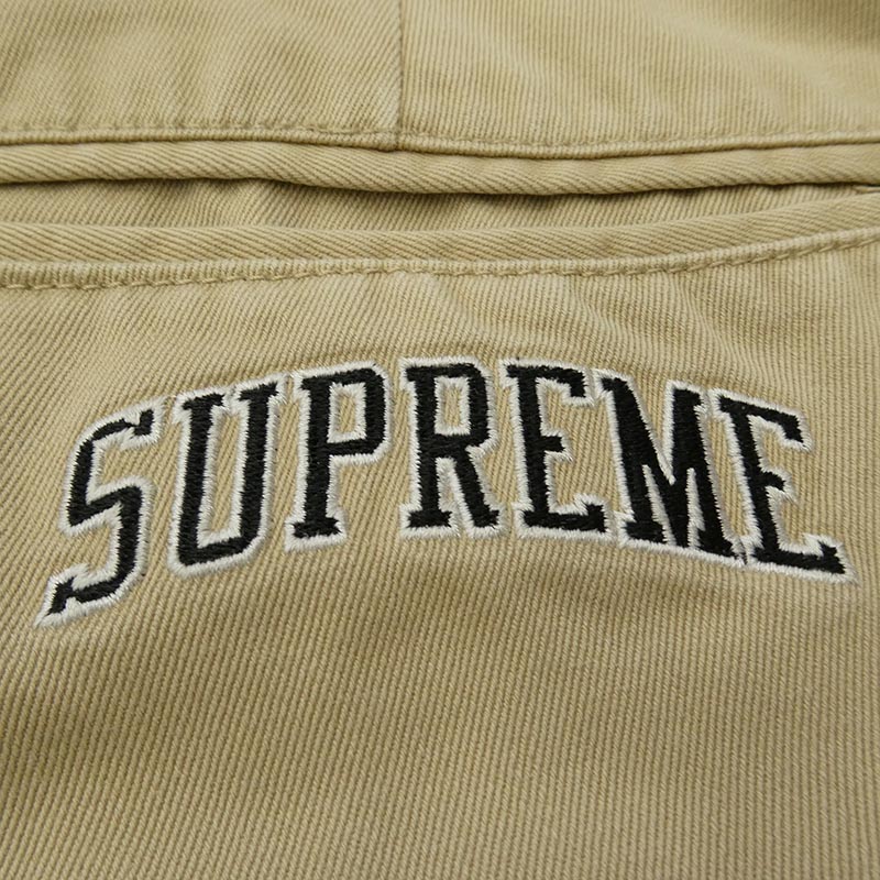 シュプリーム 24SS Chino Work Pants バックポケット ロゴ刺繍 チノ ワーク パンツ 買取実績 画像