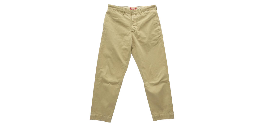 シュプリーム 24SS Chino Work Pants 買取実績