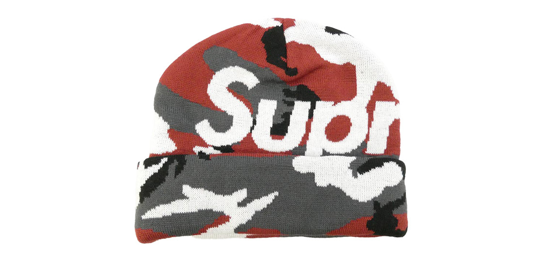 シュプリーム 25AW Camo Big Logo Beanie 買取実績