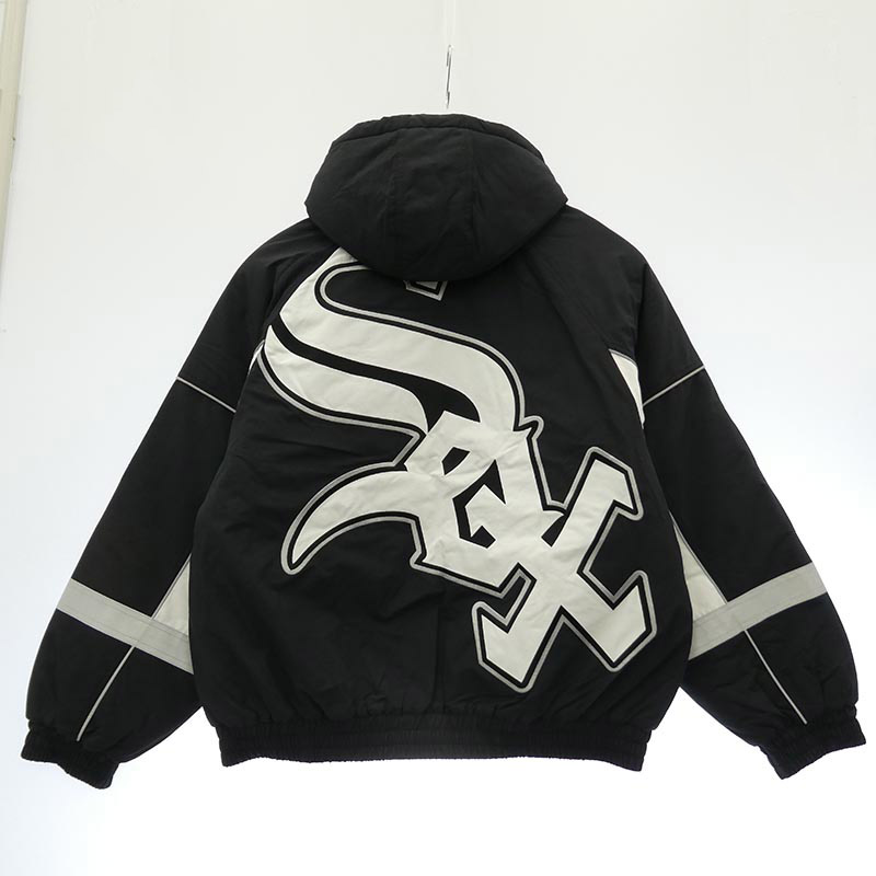 シュプリーム 25AW × Chicago White Sox シカゴ ホワイトソックス Stadium Jacket スタジアム ジャケット フーデッド スタジャン 買取実績 画像