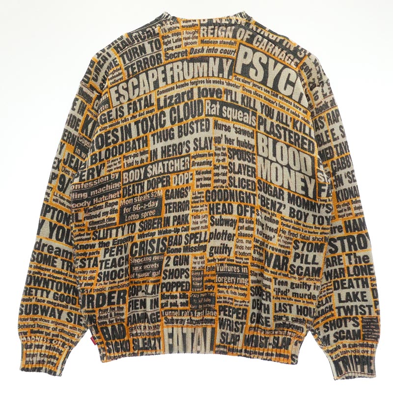 シュプリーム 25AW × Dash Snow Sweater ダッシュスノウ クルーネック 長袖 ニット セーター 買取実績 画像