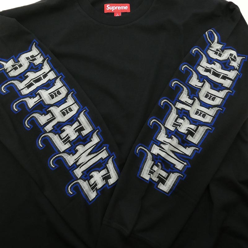 シュプリーム 25AW Intarsia Sleeve L/S Top インターシャ スリーブ 長袖 Tシャツ カットソー 買取実績 画像