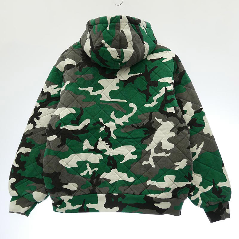 シュプリーム 25AW Quilted Zip Up Hooded Sweatshirt キルティング ジップアップ フーデッド スウェットシャツ ジップパーカー 買取実績 画像シュプリーム 25AW Quilted Zip Up Hooded Sweatshirt キルティング ジップアップ フーデッド スウェットシャツ ジップパーカー 買取実績 画像